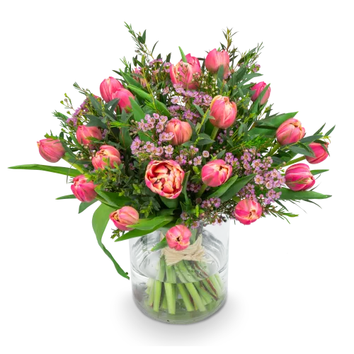 Kytice prémiových tulipánů